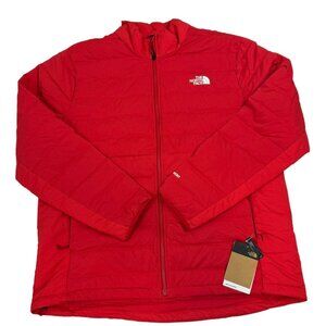 The North Face NF0A7UJF-682 Men's Belleview Stretch Down Red Jacket Size 2XL New